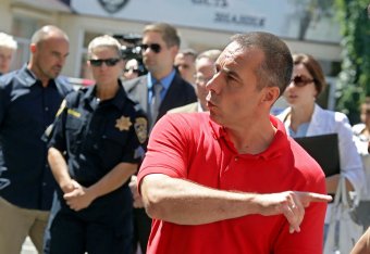 Американские полицейские показали  нашим  милиционерам, как надо правильно работать (фото)