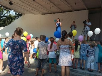 В Одессе прошел фестиваль «Дружба» для детей переселенцев (фото)