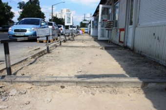 Благоустройство территории вокруг Малиновского рынка стартовало! (фото)