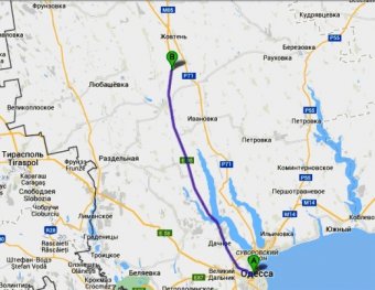 Маршруты велосипедных гонок «Odessa Grand Prix»  (схемы)