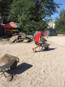 Контроль за благоустройством Итальянского бульвара в Одессе продолжается! (фото)