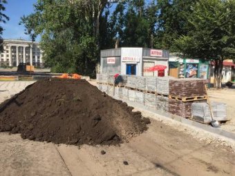 Контроль за благоустройством Итальянского бульвара в Одессе продолжается! (фото)