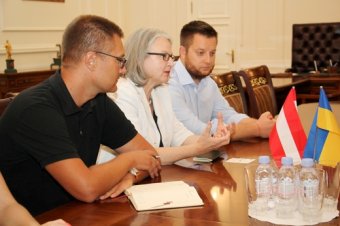 Состоялась встреча мэра Одессы Геннадия Труханова с Послом Австрии в Украине (фото)
