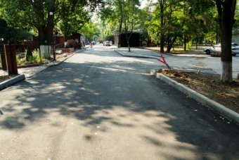 В Одессе продолжается благоустройство Десантного бульвара (фото)