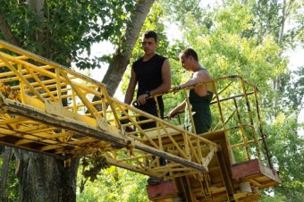 В Одессе продолжается благоустройство Десантного бульвара (фото)