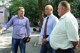 В Одессе продолжается благоустройство Десантного бульвара (фото)