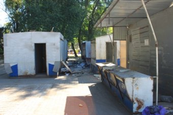 Работы по благоустройству Старосенной площади в Одессе продолжаются (фото)