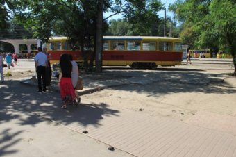 Работы по благоустройству Старосенной площади в Одессе продолжаются (фото)