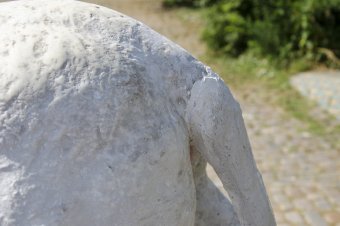 Отреставрированных львов у Воронцовского дворца откроют ко Дню города
