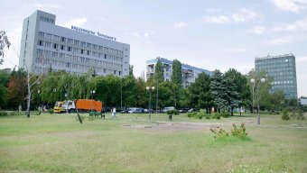 Площадь имени Бориса Деревянко через фотообъектив(фото)
