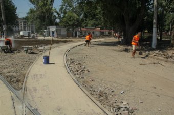 Благоустройство шагает по Итальянскому бульвару (фото)