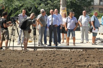 Благоустройство шагает по Итальянскому бульвару (фото)