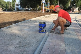 Благоустройство шагает по Итальянскому бульвару (фото)