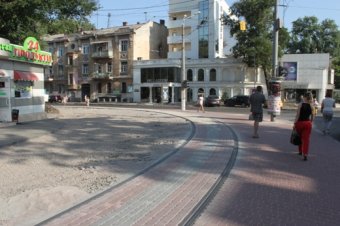 Благоустройство шагает по Итальянскому бульвару (фото)