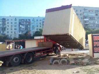 Стихийный рынок на ул. Левитана ликвидирован по просьбе одесситов (фото)