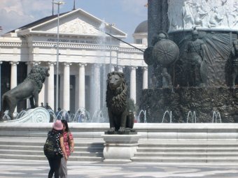 Столица Македонии превратилась в сплошную грандиозную стройку