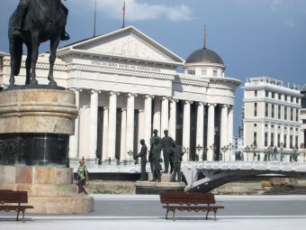 Столица Македонии превратилась в сплошную грандиозную стройку