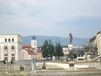 Столица Македонии превратилась в сплошную грандиозную стройку