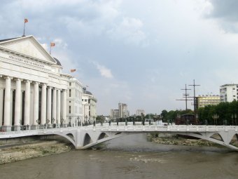 Столица Македонии превратилась в сплошную грандиозную стройку