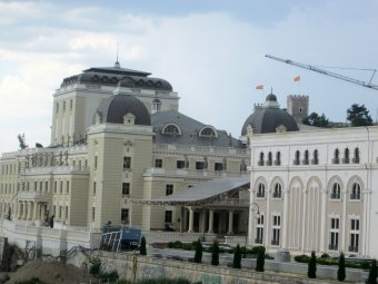 Столица Македонии превратилась в сплошную грандиозную стройку