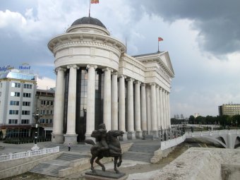 Столица Македонии превратилась в сплошную грандиозную стройку