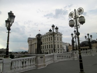 Столица Македонии превратилась в сплошную грандиозную стройку