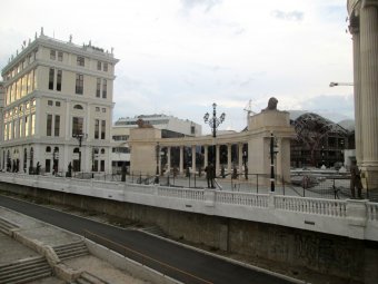 Столица Македонии превратилась в сплошную грандиозную стройку