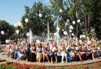 В Одессе прошла Неделя грудного вскармливания