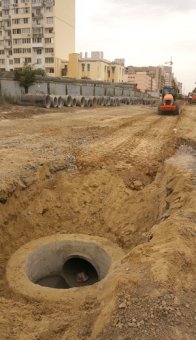 В Одессе на улице Марсельской строят новую современную дорогу (фото)