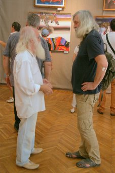 Музей западного и восточного искусства: Выставка живописи Олега Недошитко «Цвет легенды» (фото)