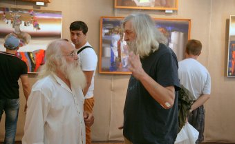 Музей западного и восточного искусства: Выставка живописи Олега Недошитко «Цвет легенды» (фото)