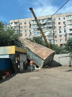 В Одессе ликвидирован незаконный пункт приема металлолома (фото)