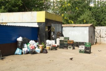 В Одессе ликвидирован незаконный пункт приема металлолома (фото)