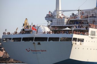 Одессу посетил пассажирский лайнер «Thomson Spirit» (фото)