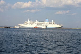 Одессу посетил пассажирский лайнер «Thomson Spirit» (фото)