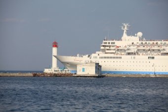 Одессу посетил пассажирский лайнер «Thomson Spirit» (фото)