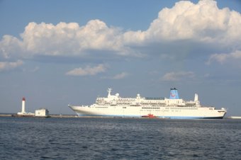 Одессу посетил пассажирский лайнер «Thomson Spirit» (фото)