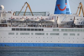 Одессу посетил пассажирский лайнер «Thomson Spirit» (фото)
