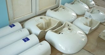 На Слободке благоустроили территорию возле детского сада (фото)