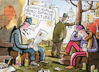 На Соборной площади Одессы проходит выставка политической карикатуры (фото)