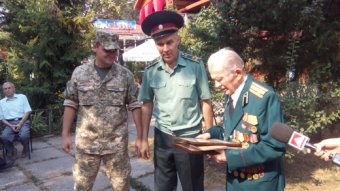 100-летний юбилей отпраздновал одессит Василий Васильевич Петухов (фото)