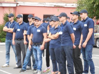 В Одессе прошла открытая тренировка новых полицейских