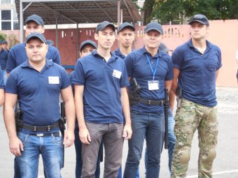 В Одессе прошла открытая тренировка новых полицейских