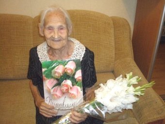 Одесситке Любови Ивановне Фоминой исполнилось 103 года