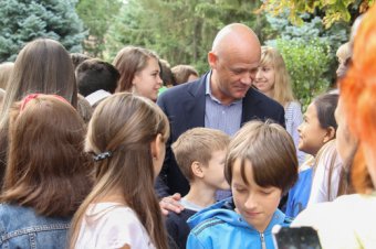 Геннадий Труханов посетил детский санаторий «Люстдорф» (фото)