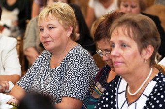 Мэр Одессы встретился с семьями милиционеров, погибших при исполнении служебного долга (фото)