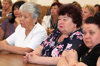 Мэр Одессы встретился с семьями милиционеров, погибших при исполнении служебного долга (фото)
