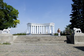 Отреставрированные львы у Воронцовского дворца готовы к открытию