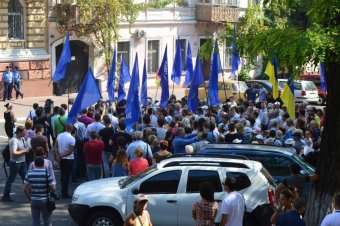 Начальник ГУМВД Одесской области взял на особый контроль  обращение сторонников Оппозиционного блока с призывом защитить одесситов и жителей региона от радикалов (фото)