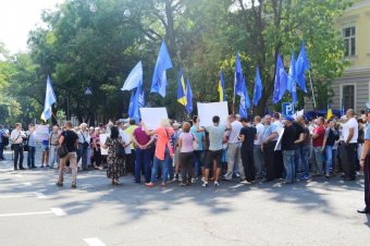 Начальник ГУМВД Одесской области взял на особый контроль  обращение сторонников Оппозиционного блока с призывом защитить одесситов и жителей региона от радикалов (фото)